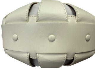 Bottega Veneta Leather Small Shell Two Way Crossbody and Tote Bag