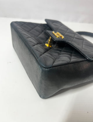 Chanel Kelly Flap Vintage 90s Top Handle