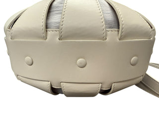 Bottega Veneta Leather Small Shell Two Way Crossbody and Tote Bag