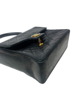 Chanel Kelly Flap Vintage 90s Top Handle