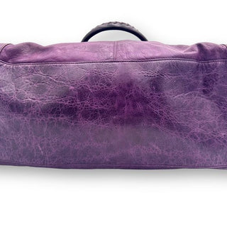 Balenciaga Duffle Travel Jumbo Moto City Bag w Mirror