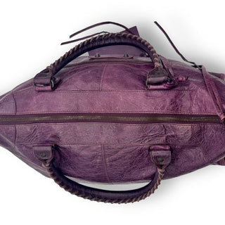 Balenciaga Duffle Travel Jumbo Moto City Bag w Mirror