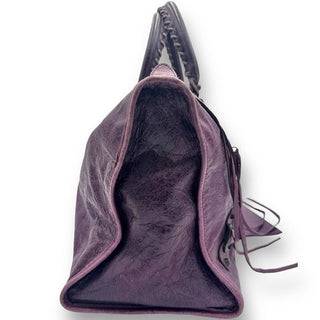 Balenciaga Duffle Travel Jumbo Moto City Bag w Mirror