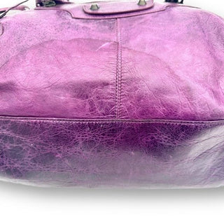 Balenciaga Duffle Travel Jumbo Moto City Bag w Mirror