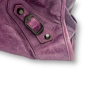 Balenciaga Duffle Travel Jumbo Moto City Bag w Mirror