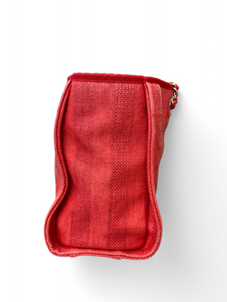 Chanel Mixed Fibers Striped Small Deauville Shoulder Bag