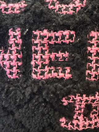 Chanel Coco Neige Shearling and Leather Trim 2way Bucket Bag FW2019 Runway