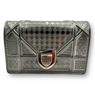 Christian Dior Diorama Micro-Cannage Crossbody Clutch
