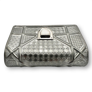 Christian Dior Diorama Micro-Cannage Crossbody Clutch