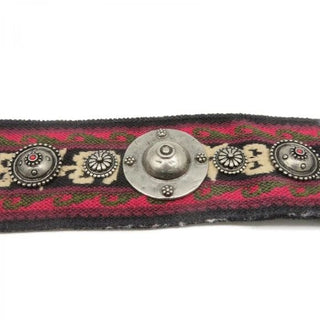 Christian Dior J’aDior Studded Canvas and Leather Shoulder Guitar Strap