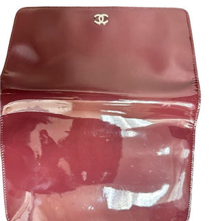 Chanel Burgundy Crossbody Wallet on Chain Bag Vintage Y2K Era