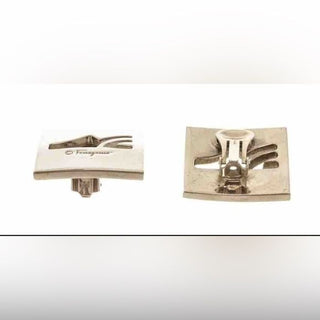 Salvatore Ferragamo Sterling Pair Silver Earrings