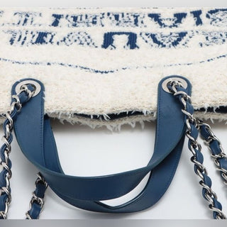 Chanel Coco Mark Terry Deauville Biarritz Venice Chain Jumbo XXL Tote Bag