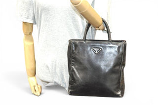 Prada Leather Tote Bag FW04 RARE