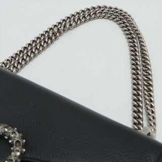 Gucci Pebbled Leather Dionysus Small Crossbody Shoulder Bag