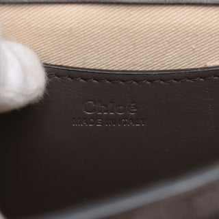 Chloe Tess Two 2 Way Tess Croc Embossed Leather Shoulder Bag RUNWAY SS19