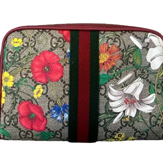 Gucci Flora Camera Ophidia Crossbody Bag Full Set New