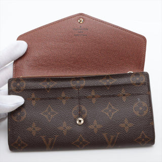 Louis Vuitton Sarah Long Monogram Wallet