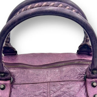 Balenciaga Duffle Travel Jumbo Moto City Bag w Mirror