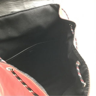 Dior Bumblebee Leather Flap Backpack