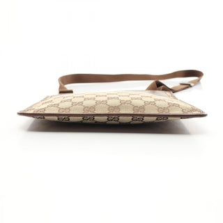 Gucci Tom Ford Era Vintage Crossbody 2 Way Shoulder Bag Y2k GG Guccissima Canvas