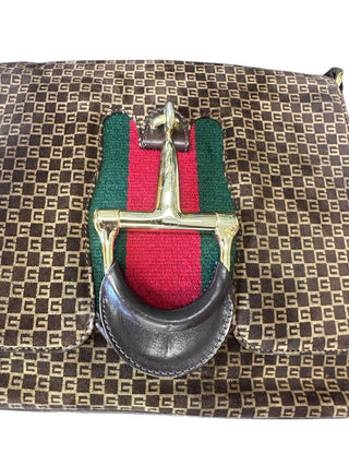 Gucci Square G 70s Half Snaffle Shoulder Bag