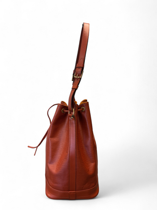 Louis Vuitton Congac Brown Epi Leather Noe GM Vintage 90s Champagne Bag