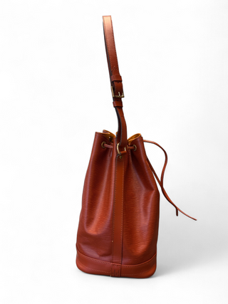 Louis Vuitton Congac Brown Epi Leather Noe GM Vintage 90s Champagne Bag