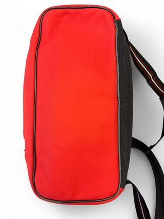 Christian Dior Leather and Canvas Bumblebee Leather Backpackn Rucksack
