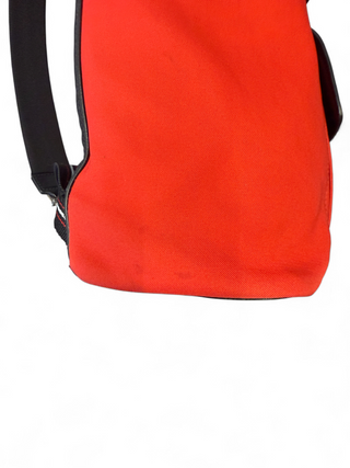 Christian Dior Leather and Canvas Bumblebee Leather Backpackn Rucksack
