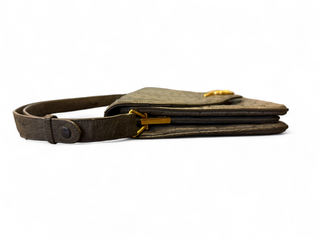 Gucci Ostrich Horsebit Vintage 70s Shoulder Bag Purse