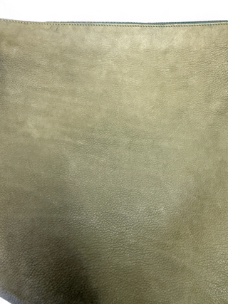 Gucci Vintage 80s Leather Nubuck Suede Half Moon Shoulder Bag