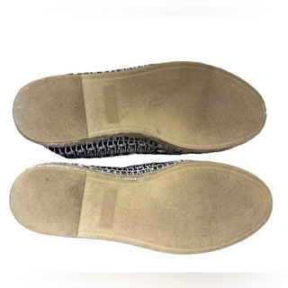Saint Laurent Paris Skeleton Skulls Espadrille Shoes Leather and Canvas RARE