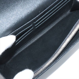 Louis Vuitton Epi leather Denim Blue Sarah Wallet