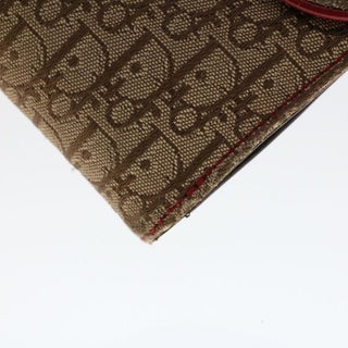Dior Rasta Saddle Wallet Trotter Monogram Canvas and Leather Print Y2K Galliano