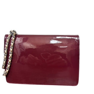 Chanel Burgundy Crossbody Wallet on Chain Bag Vintage Y2K Era