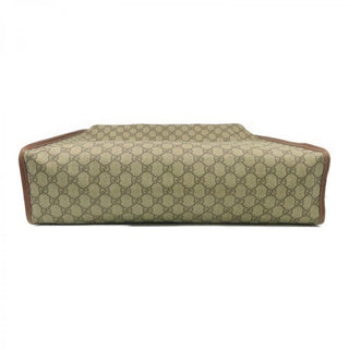 Gucci Jumbo Tote Supreme Coated Canvas Leather Trims