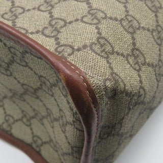 Gucci Jumbo Tote Supreme Coated Canvas Leather Trims