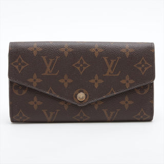 Louis Vuitton Sarah Long Monogram Wallet