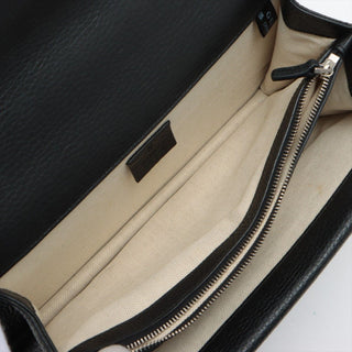 Gucci Pebbled Leather Dionysus Small Crossbody Shoulder Bag