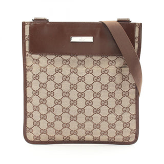 Gucci Tom Ford Era Vintage Crossbody 2 Way Shoulder Bag Y2k GG Guccissima Canvas
