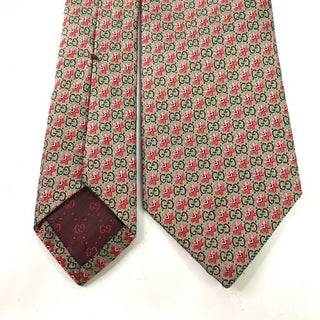 Gucci Silk GG Guccissima Floral Flora Tie