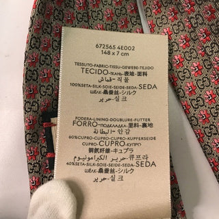 Gucci Silk GG Guccissima Floral Flora Tie