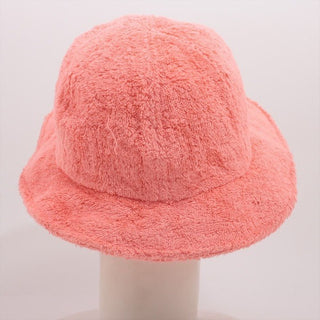 Chanel Pile Coco Beach Terry Cloth Pink Bucket Hat Cap