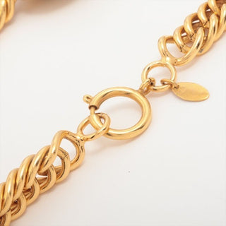 Chanel 31 RUE CAMBON 80s 24K Gold Plated Choker Chocker Necklace Medallion Coin