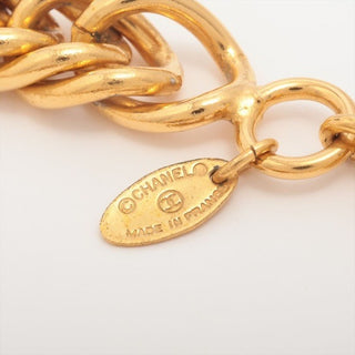 Chanel 31 RUE CAMBON 80s 24K Gold Plated Choker Chocker Necklace Medallion Coin