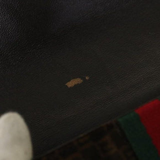 Gucci  Square G Suede Clutch Vintage 70s Web Amazing Condition RARE