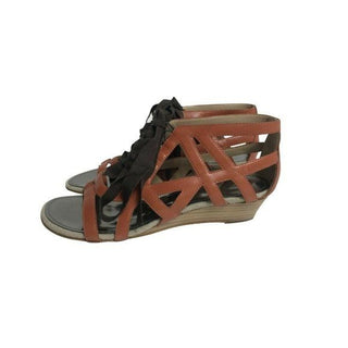 Proenza Schouler Leather Gladiator Sandals Kitten Wedge New With Box