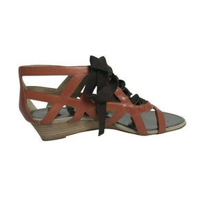 Proenza Schouler Leather Gladiator Sandals Kitten Wedge New With Box